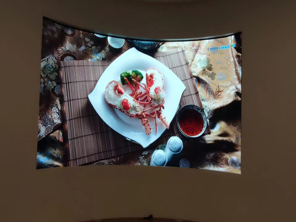 阳明室内P2.5弧形LED屏